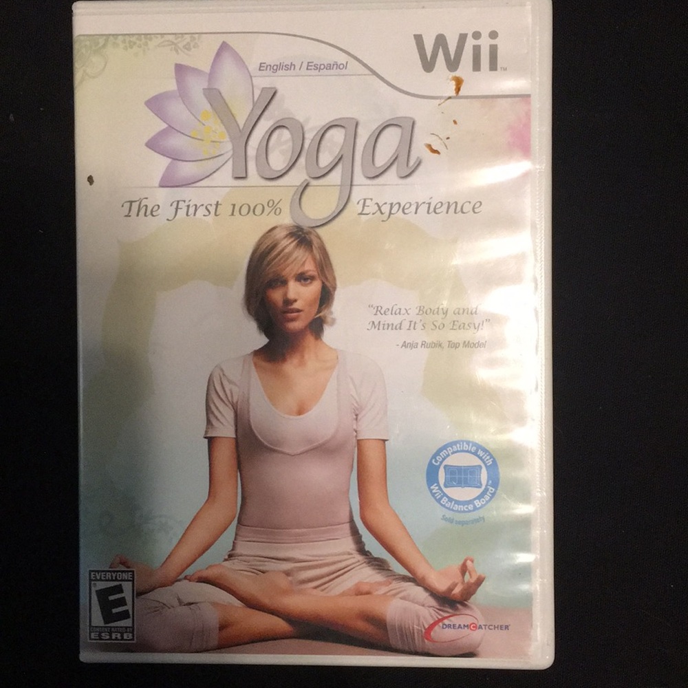 Wii yoga fitness